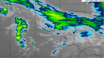 La AEMET alerta de la llegada de los restos de la tormenta subtropical Patty: zonas afectadas