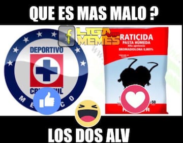 Los memes se aburren con el empate de América y Cruz Azul