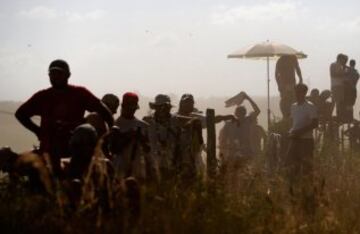 La suspensión de la primera etapa del Dakar en imágenes