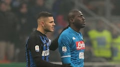 Icardi condemns racist chanting aimed at Koulibaly