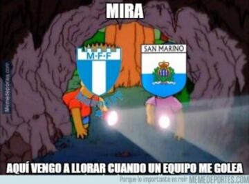 Los memes de la goleada del Real Madrid al Malmö