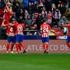 El Atlético ve posible quedar segundo