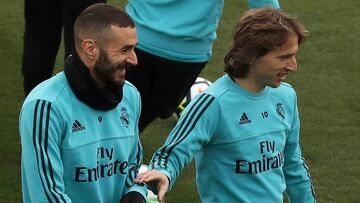 Modric: "La gente no se da cuenta de lo bueno que es Benzema"