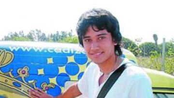 <b>ILUSIONADO. </b>Raúl Amarilla tendrá la oportunidad de triunfar en el Cádiz.