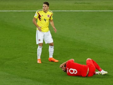 Partidazo en Moscú. Colombia empató al final y logró llevar el partido al alargue 