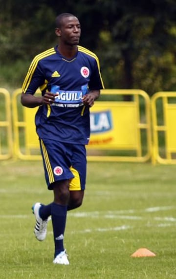 Adrián Ramos estuvo en la Copa América de Argentina 2011.