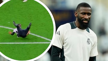 Es un espectáculo constante para todos: la última ‘locura’ de Rüdiger que conquista las redes