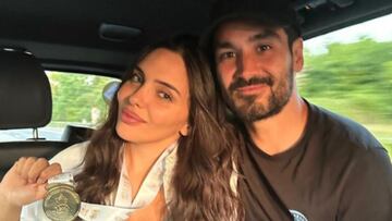 La vida personal de Gündogan: casado con una presentadora y modelo italiana