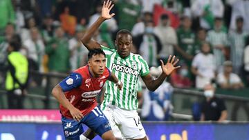 En vivo online Nacional - Medellín, jornada 14 de la Liga BetPlay, que se jugará hoy sábado 16 de octubre desde las 8:10 p.m