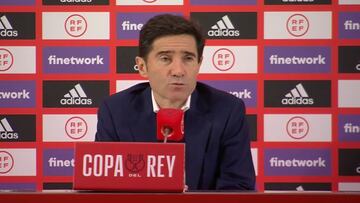 Marcelino se rebela: "Más propio de regional que de Primera"