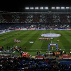 Atlético-Rayo en imágenes