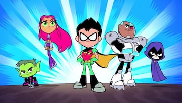 Imagen de la serie de animación Teen Titans Go!