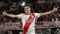 Buenas noticias para River: Álvarez trabajó con normalidad