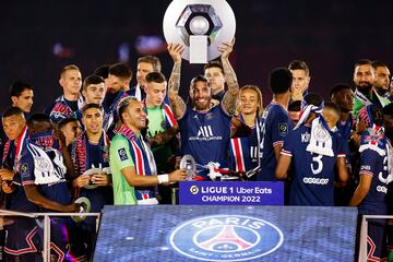 El París Saint Germain de Messi, Neymar y Mbappé ganó por décima vez la Ligue 1. 