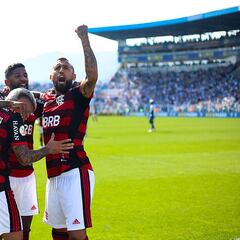 Vidal debuta con jugada clave