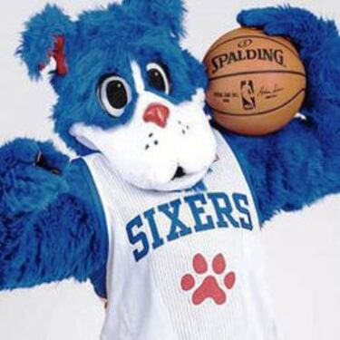 Franklin, la nueva mascota de los Sixers odia a los Sixers