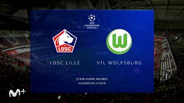 Resumen del Lille vs. Wolfsburgo de Champions League