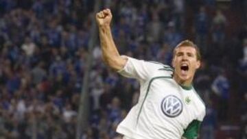 <b>GRAN RENDIMIENTO. </b>Dzeko ha marcado esta campaña nueve goles en 15 partidos con el Wolfsburgo.