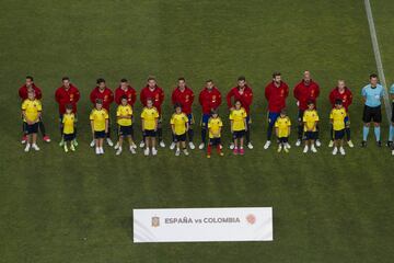 Las mejores imágenes del amistoso España vs Colombia