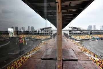 Instalaciones del Circuito de Hanói, en febrero.