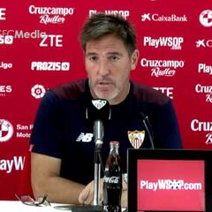 Berizzo: "El partido vale para que cada uno pelee por su lugar"