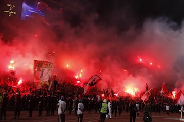 Ultras Ahlawy (UA-07) is the group that supports the Cairo-based Egyptian Premier League football club Al Ahly SC and was created in 2007.