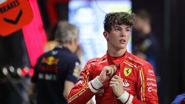 Oliver Bearman rompe récord de Ricardo Rodríguez en Ferrari