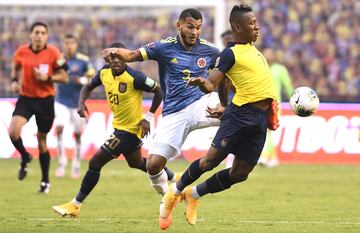 Partido de la Selección Colombia ante Ecuador en Quito