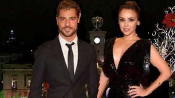 Montaje de David Bisbal y Chenoa dando las campanadas. Twitter @vanesuky13