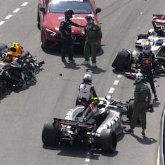Terrorífico accidente de Pérez
