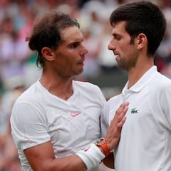 Nadal y Federer elogian a Djokovic tras su Grand Slam 22