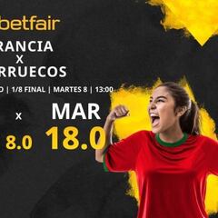Francia vs. Marruecos: horario, TV, estadísticas, cuadro y pronósticos del Mundial Femenino