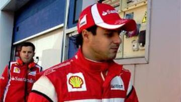 AVISO A SU ESCUDERÍA. El piloto brasileño ha pedido a Ferrari en la prensa italiana tener el mismo trato por parte del equipo que Fernando Alonso.