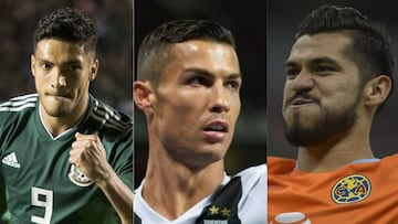 Martin y Jim&eacute;nez con mismo promedio de goles que CR7 en 2019