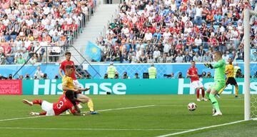 Thomas Meunier marcó el primer gol del partido a los 5 minutos