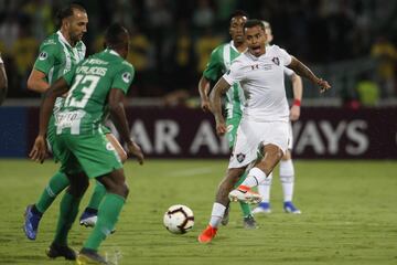 Aunque el equipo colombiano ganó 1-0 en Medellín, no logró remontar la serie ante Fluminense y se quedó por fuera del torneo internacional.