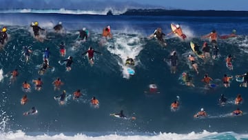 Jamie O'Brien en Pipeline, Hawái