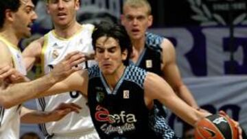 Carlos Suárez, ante el Madrid.