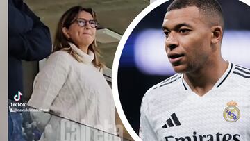La pillada a la madre de Mbappé en el Bernabéu que se ha hecho viral