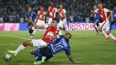 Millonarios se acostumbra al empate: 0-0 ante Santa Fe