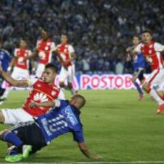 Millonarios se acostumbra al empate: 0-0 ante Santa Fe