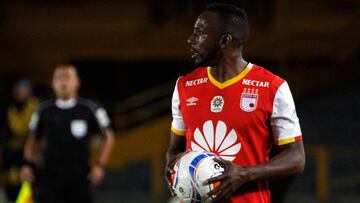 Juan David Valencia, defensa de Independiente Santa Fe