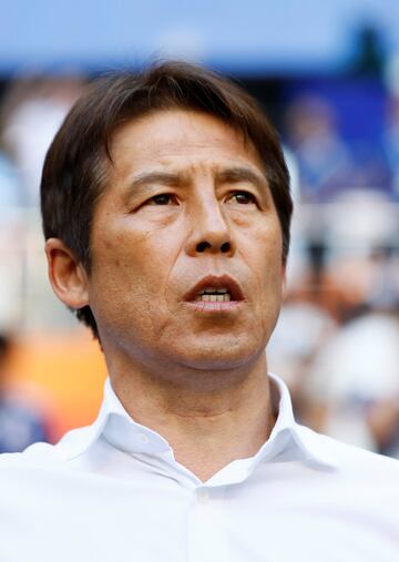 Akira Nishino, seleccionador del combinado japonés. 