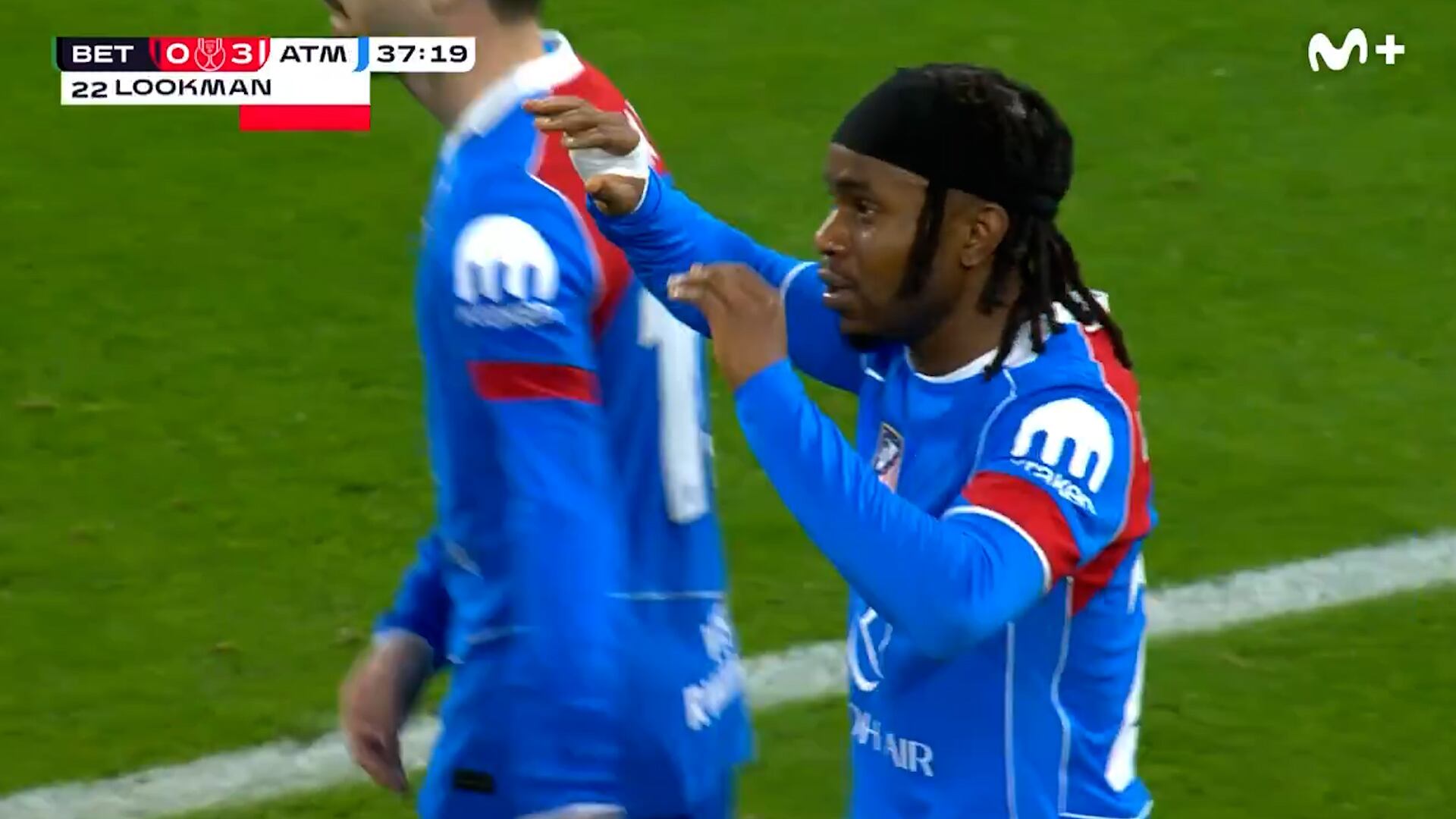 ¡Pero qué ha fichado el Atleti! Golazo espectacular de Lookman en su debut 