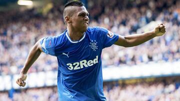 Alfredo Morelos es pretendido por el Besiktas de Turquía. En Rangers fue figura en Escocia
