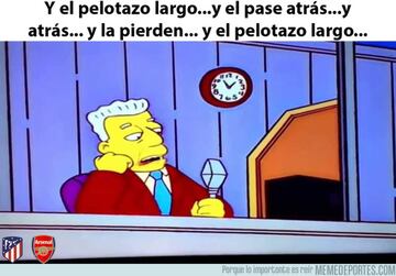 Los mejores memes del Atleti- Arsenal