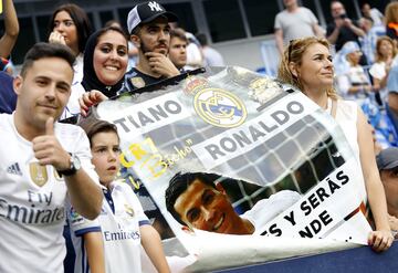 Málaga-Real Madrid: los goles y la celebración del campeón en imágenes