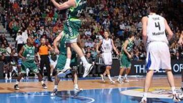 <b>A POR LA FINAL FOUR. </b>El Unicaja de Freeland y el Madrid, en la pelea.