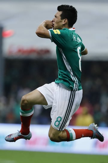 El festejo de México tras conseguir el pase al Mundial