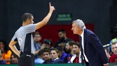 Pesic, durante la final